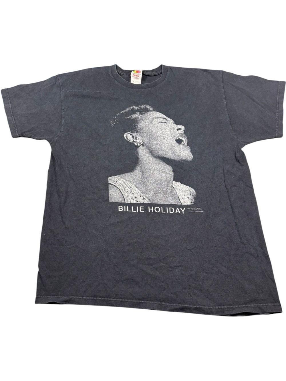 Billie Holiday 1997 Vintage Jazz Portrait Tee